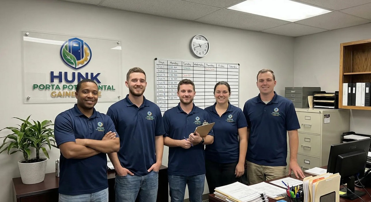 Hunk Porta Potty Rental Gainesville Professional Team